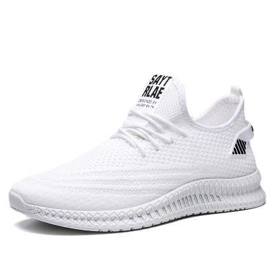 China Hot Sale Gray White Gray White Outdoor Jogging Running Shoes Fashion Sports Trainer Breathable Runner Men Running Shoes Size 39-44 for sale