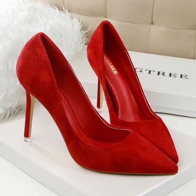 China Chengdu lightweight best-selling high heels with good price women shoes brand new design high heels for sale