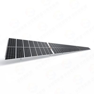 China HYP-2-240PV-78-IR-M-6SD Horizontaler HYP-2-240PV-78-IR-M-6SD Horizontaler einachsiger 1 axis solar panel tracker seguidor Nachfuhrung der Solarachse Solar Tracker Great Wall Series for sale