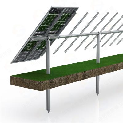 China 26kw HYP-2-60PV-78-IR-SD Hot Environmental Single Axis GPS Sun Photovoltaic Tracker For Panel Price Einachs Solar Tracker Great Wall Series for sale