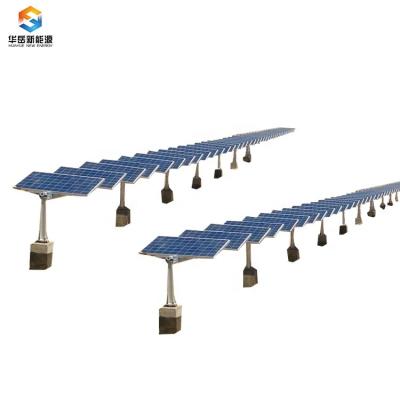 China hot galvanizing horizontal tilt solar tracker kit linkage tiltedr solar panel solar tracking track system for sale