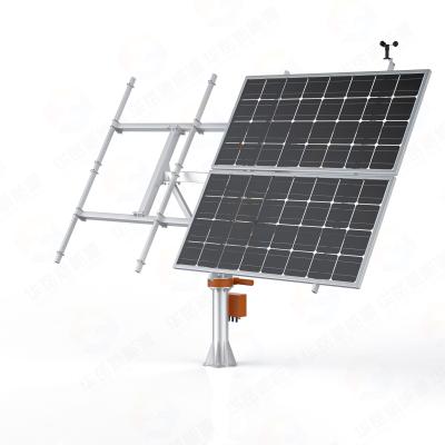 China 2KW HYS-4PV-78-LSD Safe & Controller 2 Axis Sun Tracker Solid Solar Tracking Bracket Athena Series for sale