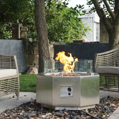 China 2021 Modern Design Hot Selling Outdoor Stainless Steel Fire Pit Stocked for sale