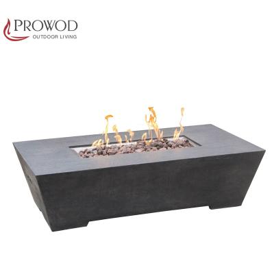 China Modern Style Stored Concrete Hot Sale Gas Fire Pits Outdoor Table for sale