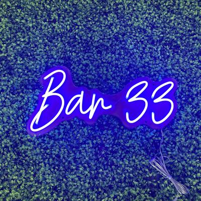 China Easy Installation Dropshipping Custom Bar RGB Letters Led Neon Signs Thread Wedding For Bar Shops And Home Bar for sale