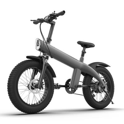 China Folding aluminum alloy electric dirt bike e bike 48v 20 inch fat tire e speed mountain bike electric bicycle for sale