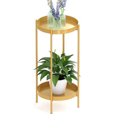 China Modern Plant Stand Metal Plant Stand Organizer Plant Display Storage Shelf Indoor Indoor Outdoor Table for Garden for sale