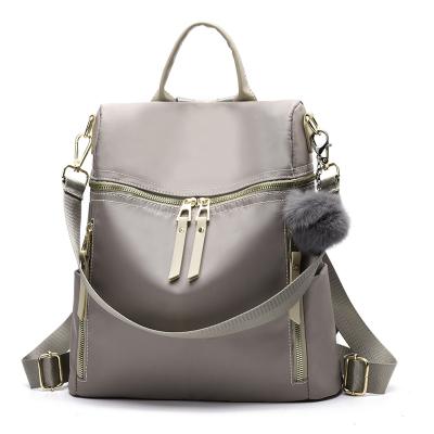 China 2019 anti-theft soft fashion cool wind cute backpack with large capacity bag female handbag for sale