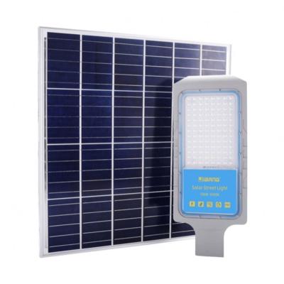 China ROAD 100 Watt 100Watt W 100W Solar Street Lights With Sensor for sale