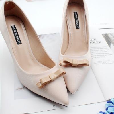 China Shoe Buckle 1.7CM Stick On Women Detachable Decoration Accessories Leather Shoe Lace Knot Shoe Accessories Decoration for sale