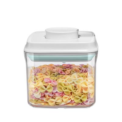 China Multi Pack Cereal Dispenser Stocked Plastic Container with Easy Locking Lids for Kitchen Organization Cereal Grains Nuts Dry Food for sale