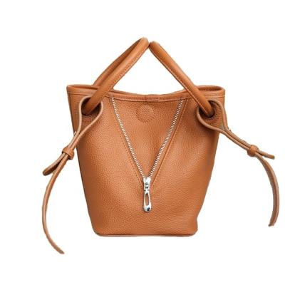 China High Quality Luxury Handmade Leather Ladies Shoulder Bags Manufacturers Designer Portable Custom Luxury Ladies Handbags for sale