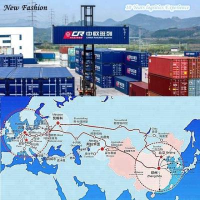 China DDP Europe Cheap Railway Trolley Logistics Company Door To Door Service To Germany Belgium FBA Amazon UK Italy France Spain All for sale