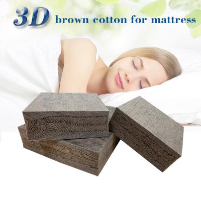 China Anti-bacteria Supply Mattress Felt Brown Cotton For Mattress Nonwoven Felt Fabric for sale