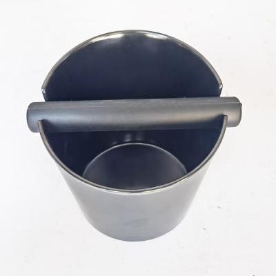 China THREE LIVES ABS Sustainable Coffee Blow Box Manual Coffee Slag Powder Barrel for sale