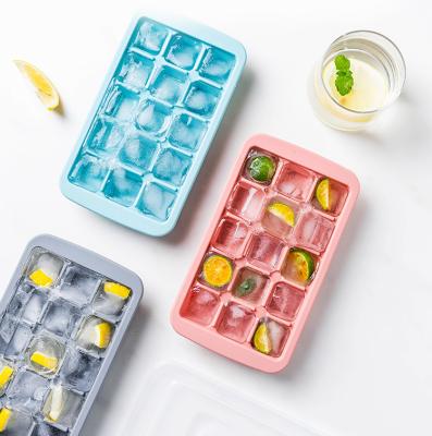 China Eco - Friendly Silicone Ice Cube Cup Mold With Customized Shape for sale