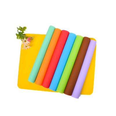 China Viable Hot Selling Silicone Baby Square Mat Silicone Sanitary Mat for sale