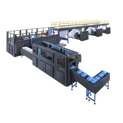 China Fully Automatic Factory A4/A3 Roll Copy Paper Cutting and Wrapping Machine A4 Copier Cut Size Sheets Rolling Machine for sale