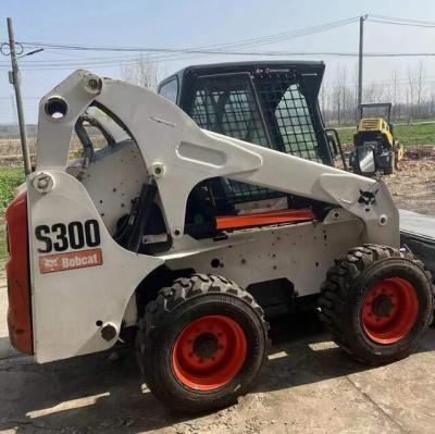 China Heavy Duty Hotels Used Wildcat Skid Steer Loader 3 Ton Mini Wheel Backhoe Loader S300 for sale