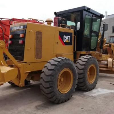 China Building Material Shop Used Cat 140h Motor Grader With Ripper , 185HP , Caterpillar 140K Motor Grader 140g 14G 160K for sale