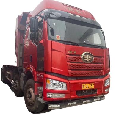 China China FAW Manufacture produces 8x4 dump trucks > 8L for sale