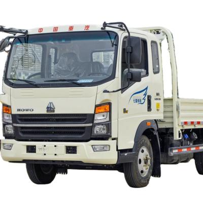 China Small Cargo Truck Camion De Carga Howo 4X2 Sinotruk Angola 3tons 3 3 5 5 and 7 Ton 10 Ton Type Dump Light Diesel Engine < 4L for sale