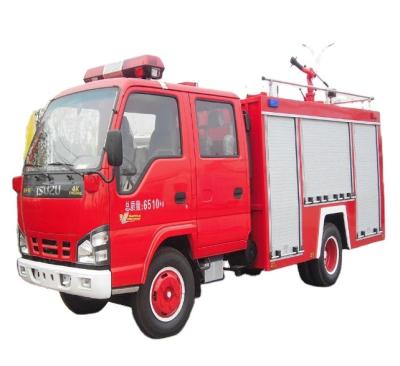 China 3000L Isuzu Fire Truck Fire Fighting Truck Fire Rescue Truck 6360*2000*2740 for sale