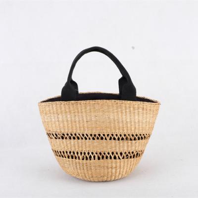 China Wholesale Fashion Women Summer Tote Bag Ladies Large Straw Beach Bag for sale