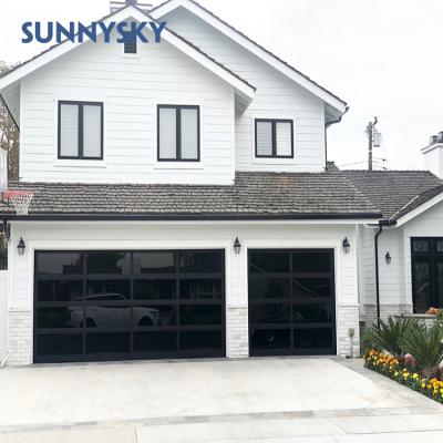 China Modern Competitive Price Royal Design Aluminum Casting Garage Bifold Glass Door for sale