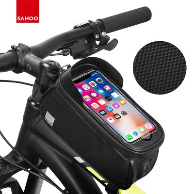 China High Quality Water Resistant Bike Phone Bag With Touch Screen Waterproof Bicycle Bag For Bikepacking for sale