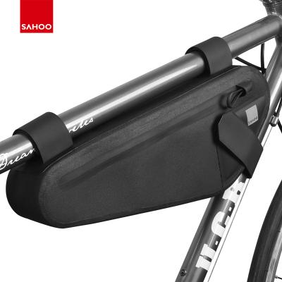 China High Quality Large Capacity MTB Bike Bag Triangle Water Resistant New Arrival Bicycle Recycling Bag With Waterproof for sale