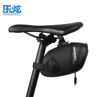 China Waterproof Design and Portable Bicycle Saddle Bag Waterproof MTB Mountain Road Bike Bag Seat Rear Tail Bag for sale