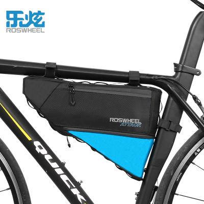 China Expandable Volume Roswheel 2017 New Design Bikepacking Series Bags 4L Capacity 320g Triangle Bike Nylon Frame Bag for sale