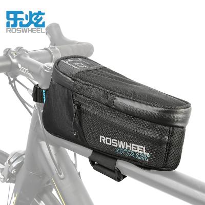 China Roswheel Design Attack Series 1.5 Liter 240g Waterproof Nylon Bike Bicycle Top Tube Bag for sale