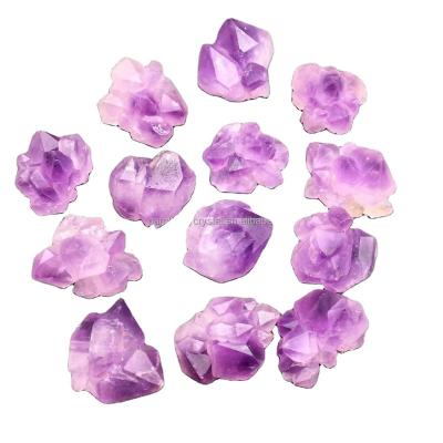 China Europe Small Amethyst Group Crystals Healing Stones Wholesale Natural Raw Amethyst Flower for sale