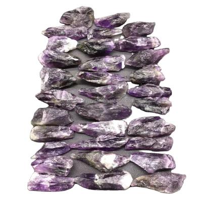 China Wholesale Stone Crystal Tumbled Stone Healing Decoration Europe Chevron Amethyst 100g for sale