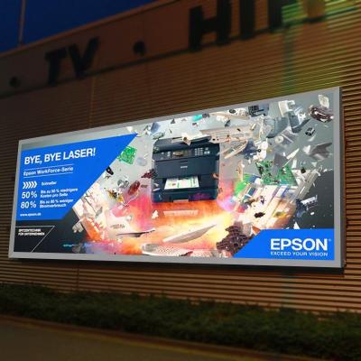 China parking equipment outdoor led lighting sign fabric lightbox outdoor aluminum advertising led light box square for sale