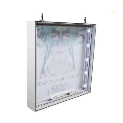 China Advertising Light Box 80mm Double Sided Exhibition Display Light Box Aluminum Fabric Frame Aluminum Fabric Frame for sale