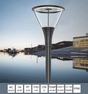 China Ufo All In One Human Sensing Cri75 240v Solar Led Garden Light for sale