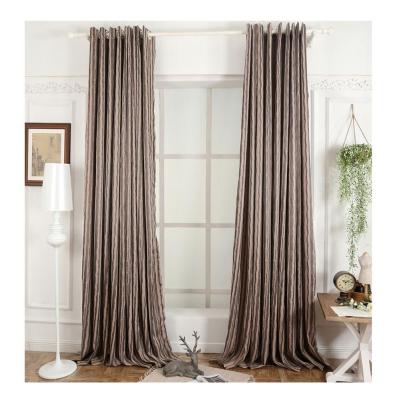 China Fast Shipping Luxury 100% Polyester Blackout Curtains For Hotel Home Office for sale