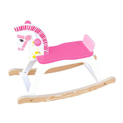 China Age 3-8 Years 2020 Kids Wooden Rocking Horse For Sale,Kids Wooden Rocking Horse Toys,Wooden Riding Horse for sale