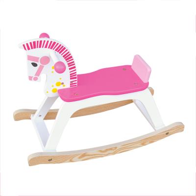 China Wholesale Kids Toys Wooden Rocking Horse Toy Age 3-8 Years Make Toys For Babies for sale