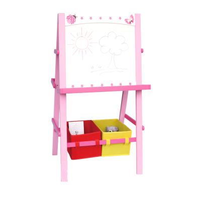 China Office and School Painting Easel Children's Adjustable Magnetic Painting Easel Art Board Stand Wooden Easel for Children for sale