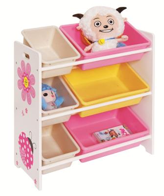 China Factory Direct Custom Made Kids Age 3-8 Years Old Wooden Shelf Furniture Wooden Cabinet for sale