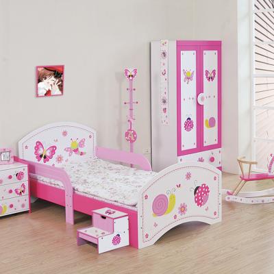 China Bedroom Children Age 3-8 Years Old Wooden Doll Bed Double Bed Kids Bed for sale