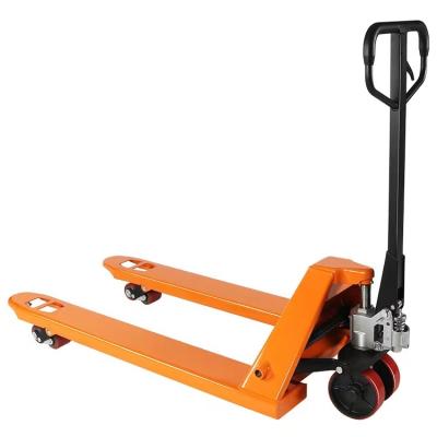 China Hotels Hand Pallet Truck Quality Casting Hydraulic Pump Manual Forklift Jack Hand Pallet Truck 2ton 3ton Pallet Truck For Sale for sale