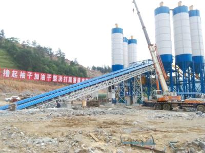 China Silo 180 Cbm Concreto estacionario Batch Plant Batch húmedo Concreto de la planta mezcladora de la máquina en venta