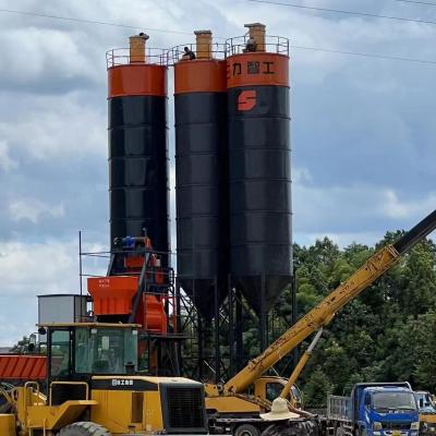 China RCC Instalação de bateria de misturas prontas Máquinas de mistura de concreto 75m3 à venda