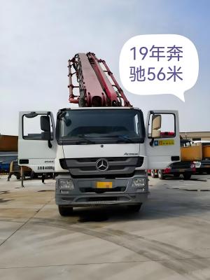 中国 58m プッツマイスター 中古設備 コンクリートブームポンプトラック 機械 販売のため