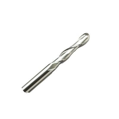 China Long Tungsten Carbide Neck Rib Type Ball Nose End Mill Wood Processing Cutting Tools/CNC Lathe Milling Cutter for sale